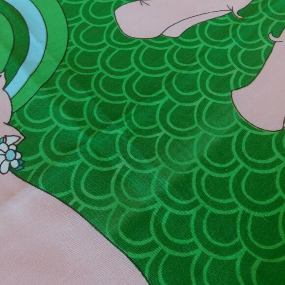 VTG groovy Katashas Unusuals wrap skirt fabric Schumacher decorator material 1yd - Picture 8 of 16